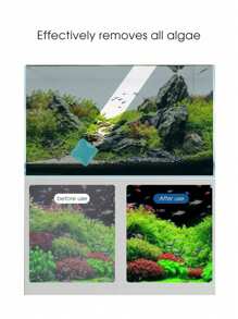 Mini Magnetic Aquarium Brush – Dual-Sided 360° Algae Scraper For Planted Tanks, Compact Fish Tank Cleaner With Full-Coverage Design, Scratch-Glass Scrubber (Rust-Proof) - Multicolor - View 4