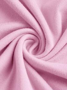 SHEIN EZwear 4 件套黑色、杏色、粉色、白色休闲圆领短袖修身女式 T 恤，适合夏季 - 彩色 - 查看 6