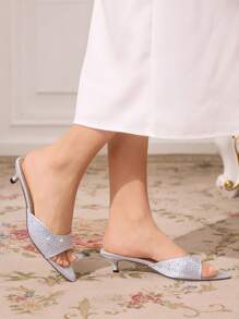CUCCOO TILAWA Pre-Pointed Toe High Heel Sandals, Versatile Women's Dress Shoes