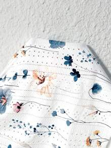 SHEIN LUNE Áo ba lỗ không tay thêu họa tiết dệt kim cỡ lớn - Nhiều màu - Xem 8