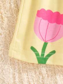 SHEIN Baby Girls' Cute Bee Animal Element Sleeveless Dress, Fashionable New Spring/Summer Style Toddler Bee Dress