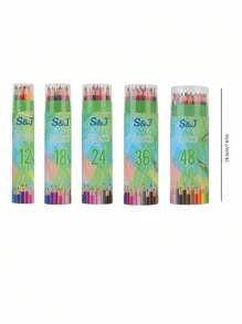 1 套铅笔（12/18/24/26/48 支）用于素描、涂鸦和绘画工具、办公和学校用品、艺术绘画、返校礼物 - 彩色 - 查看 3