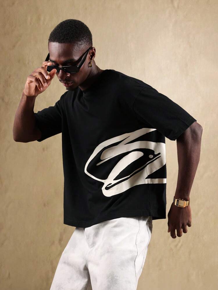 Streetwear Graphic Oversized Cotton T-Shirt