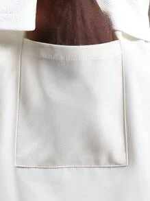 Pantalones rectos de estar en casa con cintura con cordón, ligeros y relajados, para hombre - Beis - Ver 6