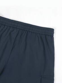 Manfinity Homme 男士新款多口袋休闲工装短裤，时尚百搭