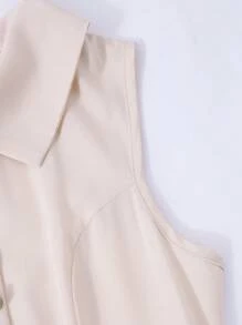 Sweetra Young 2pcs Women/Teen Elegant Commuter Style Pleated Dress With Shawl, Spring/Summer