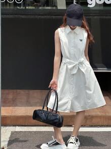 DAZY Teen Girl Summer Sleeveless Casual Versatile Dress, Back To School, Back To School Clothes