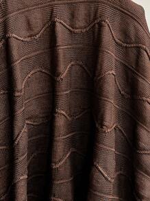 Soleia 度假象牙色褶饰低腰不对称下摆连衣裙，适合海滩、夏季、波西米亚风、度假、钩针编织、亚麻、纹理 - 米色 - 查看 6