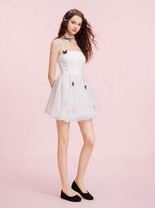 CUCCOO DOLLMOD Flat Sole Shoes For Summer Spring Shoes Spring Break Easter For Christmas - Black - View 2