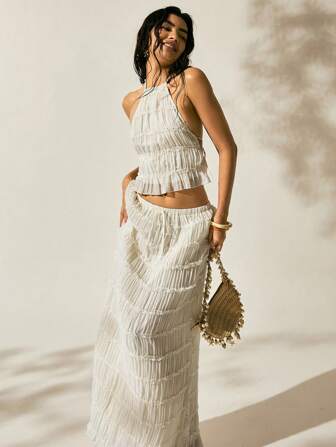 Easelle Conjunto de dos piezas para mujer para uso diario