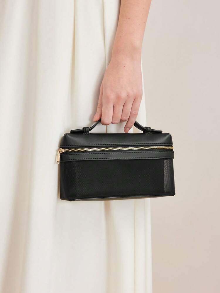 WOMEN'S CASUAL MINIMALIST VERSATILE COMMUTER ZIPPER SHOULDER BAG