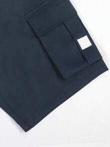 Manfinity Homme 男士新款多口袋休闲工装短裤，时尚百搭