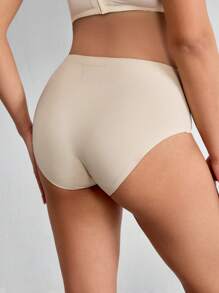 BloomMama paquete de 5 bragas minimalistas de unicolor para maternidad, de uso diario y casual