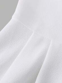 Firerie Kids Firerie Kids 适合青春期女孩的白色连体裤，百搭休闲日常通勤时尚装 - 白色 - 查看 4