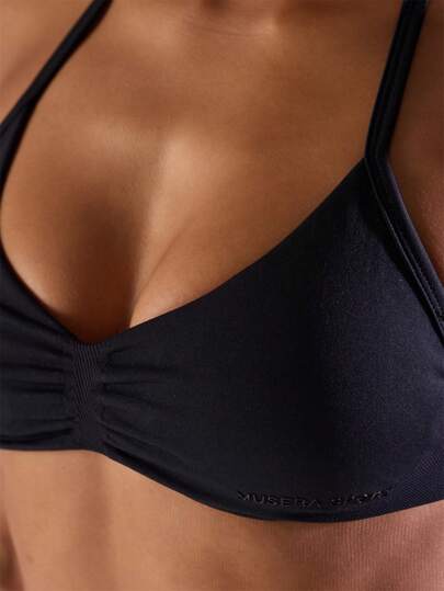 Ra Sport Fitted Sports BH Open Back Top Active Comfy Workout Gym Running Run Club, Padel, Tennis, Pickleball Fitness Fall view 5