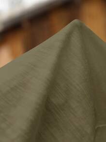 SHEIN LUNE Women's Solid Color Simple Casual Sleeveless Top,Casual - Army Green - View 6