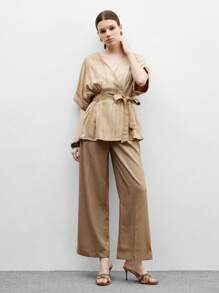 CUCCOO CURVES Women's Fashion Square Toe Small Daisy Canvas Slip-On High Heel Party Sandals, Simple Style, Wide Fit