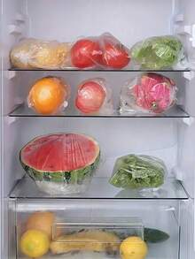 Pieces Durable Tear-Resistant Food Storage Bags For Fruits And Vegetables, Suitable For Outdoor Cooking And Kitchen Use, Vest-Style Fresh-Keeping Bags, Breakpoint Fresh-Keeping Bags, Three Sizes Of Large, Medium And Smal,Vest Fresh-Keeping Bag Refrigerator Fresh-Keeping Bag Freezer Sealing Bag Vegetable Food Fresh-Keeping Bag Wholesale Refrigerator Packing Bag