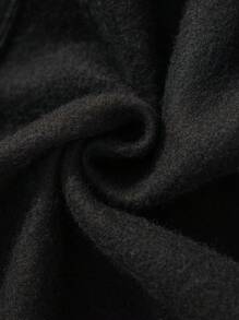 Manfinity Dauomo Men Casual Double-Hood Zip-Up Hooded Jacket, Grunge, Fall