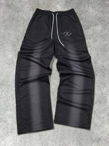 PAVTROS 男士松紧腰抽绳休闲运动裤