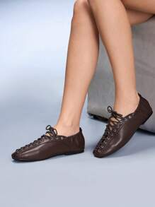 CUCCOO GRLICON 女士 Y2K 风格平底鞋，适合朋克、骑行者、酷女孩、万圣节、圣诞节、派对装扮