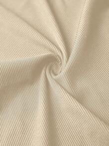 Elenzga 大码女式不对称腰部喇叭针织裤，黑色，宽松优雅办公室装