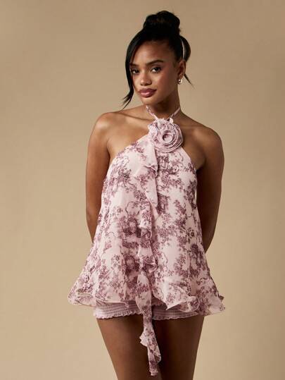 ★MOHAN★ RTS DRAPED NECK SILKET TOP _3COLORS MISSGUIDED Silk-Look Cowl Neck Draped Front Tank Top｜MISSGUIDED