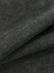 SHEIN Teen Boys Minimalist Printed Sleeveless Tank Top