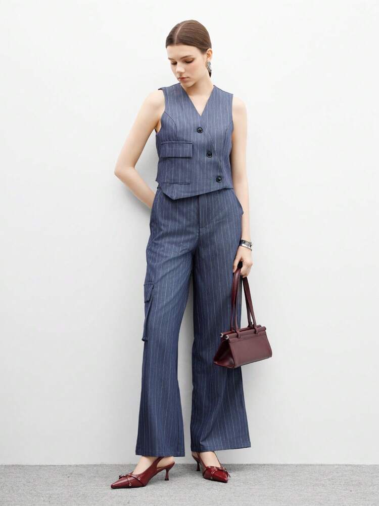 CUCCOO BIZCHIC Women's Fashionable Red Thin Strap Pointed Toe High Heels