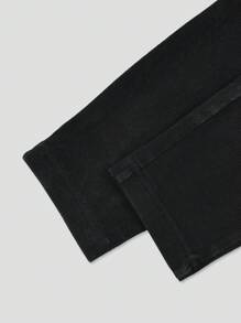 SHEIN Essnce Women's High-Waist Knitted Skinny Jeans