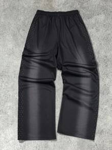 PAVTROS 男士松紧腰抽绳休闲运动裤