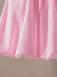 SHEIN Playful Pals Baby Girls' Summer New Arrival Black Halter Vintage Tutu Ballet Princess Dress With Butterfly Decor Baby Dresses For Girls Dresses For Baby Girl Dresses For S Baby Girl Clothes Girl Summer Dress - Pink - View 4