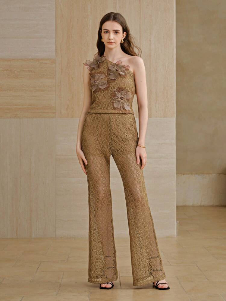 PANTALÓN DE CAMPANA TRANSPARENTE