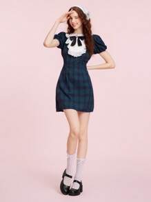 CUCCOO DOLLMOD Women's Shoes Buckle Design Black Preppy Chunky Pumps Versatile For Summer Vacation Shoes Summer Spring Shoes Spring Break Easter For Christmas