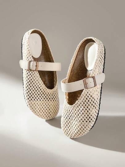 Solecia Women's Slip-On Thick Soled Mule Loafers, Casual Spring/Autumn Shoes For Christmas