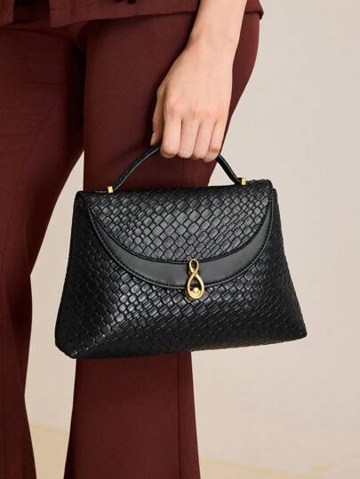 MOTF PREMIUM TEXTURED PU LEATHER HANDBAG