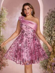 SHEIN Belle 大码礼服（重饰）