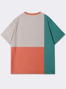 Manfinity Homme Áo thun nam cổ tròn tay ngắn, thời trang cho mùa hè - Nhiều màu - Xem 2