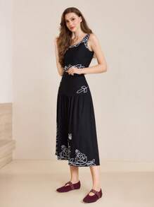 MOTF PREMIUM 复古玛丽珍鞋舒适休闲芭蕾平底鞋 ANCHORA 红色女士春夏全季 - 酒紅色 - 查看 7