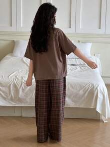 Dazy Kids Tween Girls Autumn/Fall Daily Comfortable Loungewear - Brown - View 5