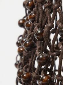 MOTF PREMIUM 女士节日风格流苏钩针斜挎包