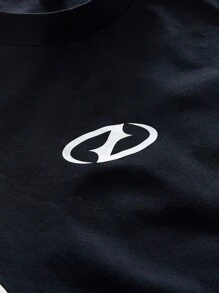 AXEPEAK Plus Size Men's Casual Loose Fit Colorblock Round Neck Short Sleeve T-Shirt, Summer