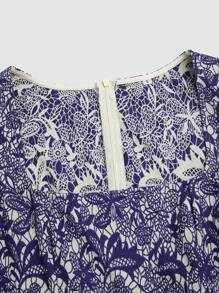 Fairmaia Traditional German Print Patchwork Women's Floral Dress Traditional Dirndl Dress With Square Neck, And Apron, For Oktoberfest, Halloween - Multicolor - View 4