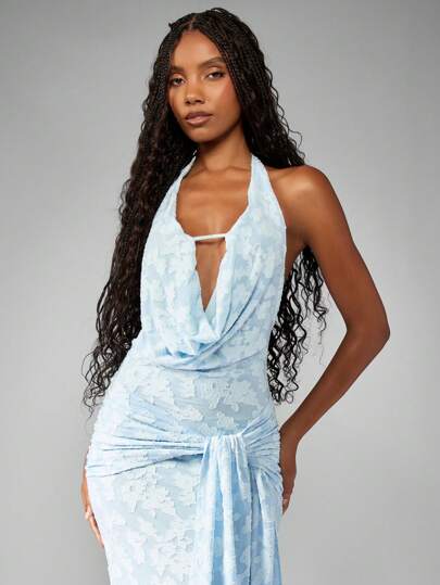 cowl neck ruched backless maxi dress Amazon.com: MQCVC Women's Satin Cowl Neck Backless Maxi Dress Sexy Tie Back  Spaghetti Strap Ruched Wedding Guest Slit Long Dresses Champange :  Clothing, Shoes & Jewelry