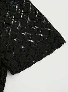 Fairmaia Oktober Dirndl Tradycyjna Niemiecka Koronkowa Bluzka w Jednolitym Kolorze Dla Kobiet Top Dirndl Tradycyjny Koronkowy Top W Jednolitych Kolorach Dla Kobiet, Tradycyjna Letnia Moda, Halloween - Czarne - Zobacz 4