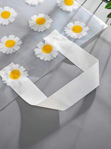 Set de 20 bolsas de regalo de alta calidad con estampado de margaritas, reutilizables y multiusos para empaquetar ropa, toallas, compras. Accesorios decorativos de envoltura de regalos para cumpleaños, bodas y fiestas (diseño floral)