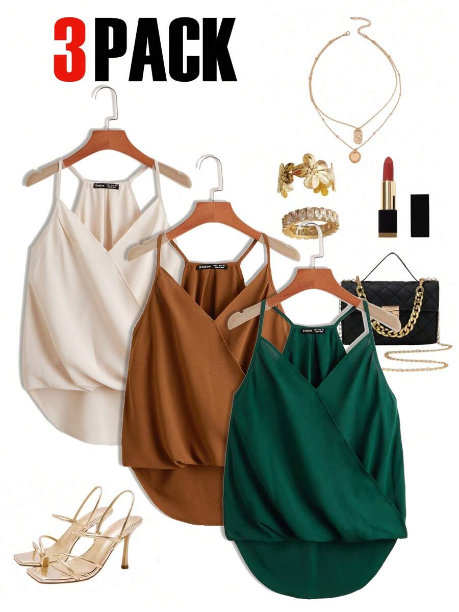 Ellevyn Áo hai dây Cao thấp Trọn gói Giải trí - Nhiều màu - Xem 1