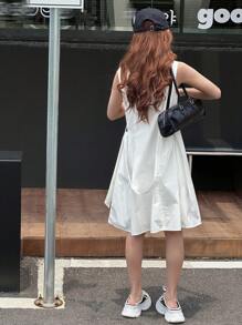 DAZY Teen Girl Summer Sleeveless Casual Versatile Dress, Back To School, Back To School Clothes