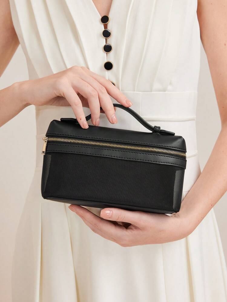 WOMEN'S CASUAL MINIMALIST VERSATILE COMMUTER ZIPPER SHOULDER BAG