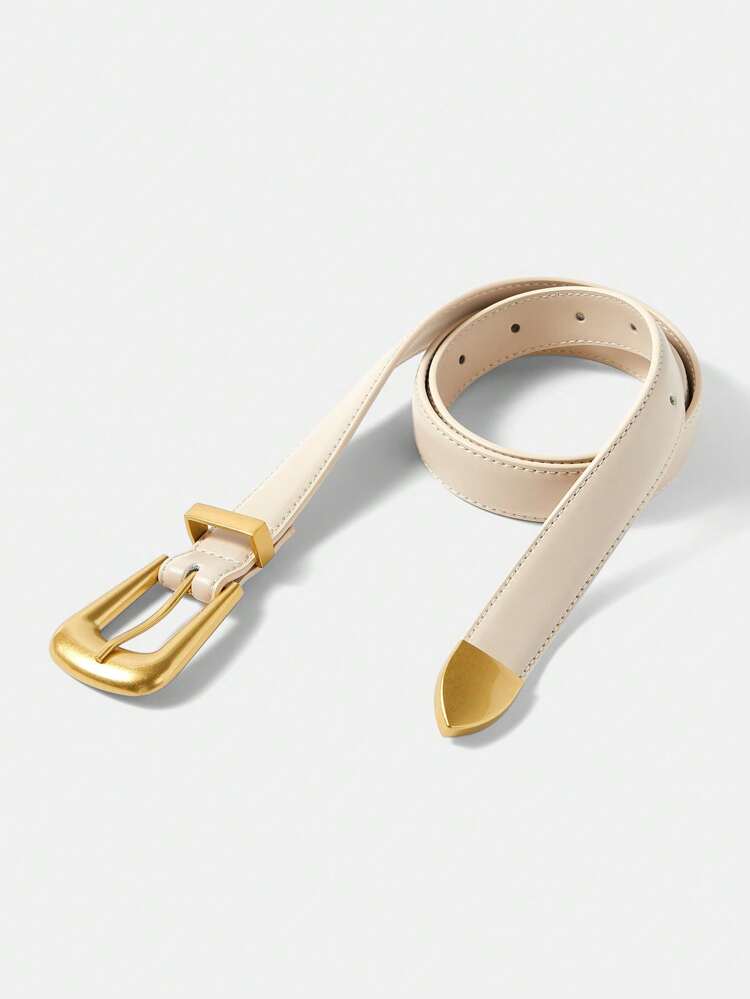 1PC WOMEN'S STREET METALLIC/METAL-FEEL FASHION WAIST BELT, SUITABLE FOR WORK AND PARTY